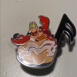 Disney Sebastian Music Note Pin